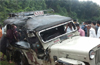 Puttur : Youth dies, six injured in lorry-jeep collision